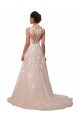 Sleeveless Ivory A-Line Sweetheart Long Wedding Dress Lincoln