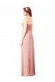 Sleeveless Bliss Pink A-Line Sweetheart Bridesmaid Dress Lincoln