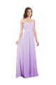 Sleeveless Lilac A-Line One Shoulder Bridesmaid Dress / Evening Dress Lincoln