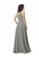 Sleeveless Wisteria A-Line One Shoulder Bridesmaid Dress Lincoln