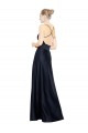 Sleeveless Dark Navy A-Line Spaghetti Straps Prom Dress / Bridal Party Dress Lincoln