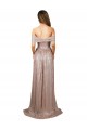 Sleeveless Champagne A-Line Scoop Neck Formal Evening Gown / Prom Dress / Bridesmaid Dress Lincoln