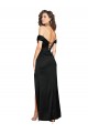 Sleeveless Black Low Back A-Line Sweetheart Black Tie Evening Gown / Prom Dress / Bridesmaid Dress Lincoln