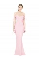 Sleeveless Pink Low Back A-Line Strapless Formal Evening Gown / Prom Dress / Bridesmaid Dress Lincoln