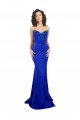 Sleeveless Royal Blue Low Back Mermaid Sweetheart Formal Evening Gown / Prom Dress / Bridesmaid Dress Lincoln