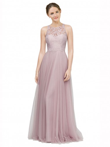 Sleeveless Light Lilac A-Line Sweetheart Bridesmaid Dress Lincoln