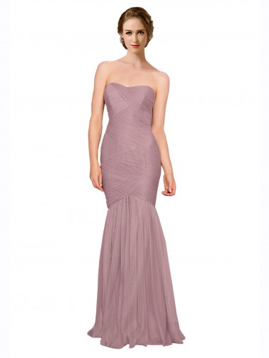 Sleeveless Mermaid Sweetheart Bridesmaid Dress Lincoln