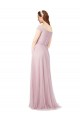 Sleeveless A-Line Off the Shoulder Bridesmaid Dress / Evening Dress Lincoln