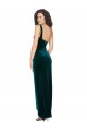 Sleeveless Dark Green Low Back Sheath One Shoulder High Low Evening Gown / Prom Dress / Bridesmaid Dress Lincoln